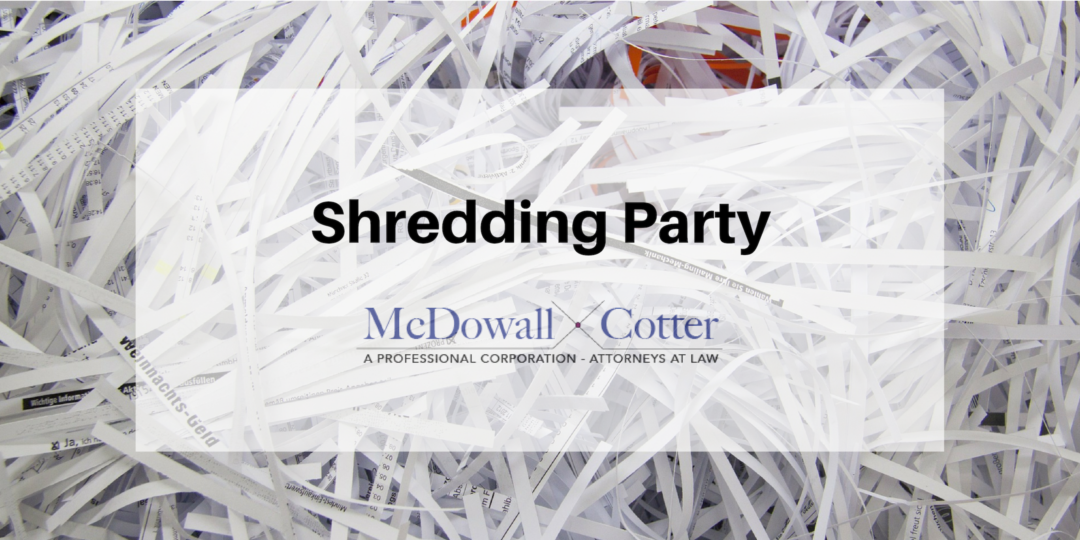 free shredding services for seniors