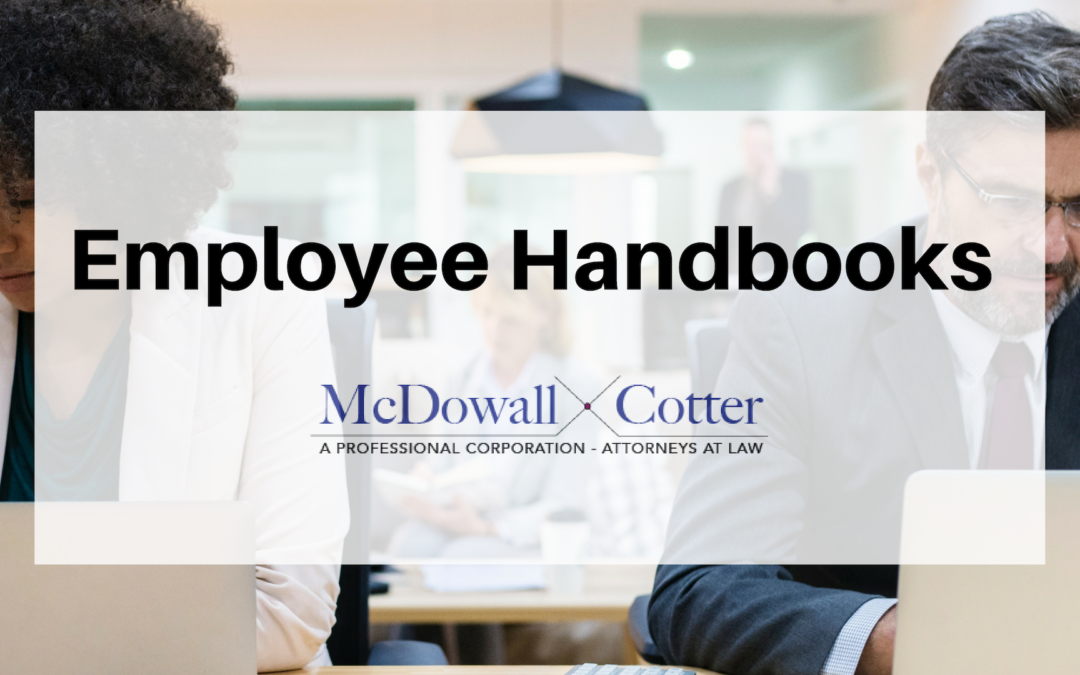 Employee Handbooks Q&A – McDowall Cotter San Mateo