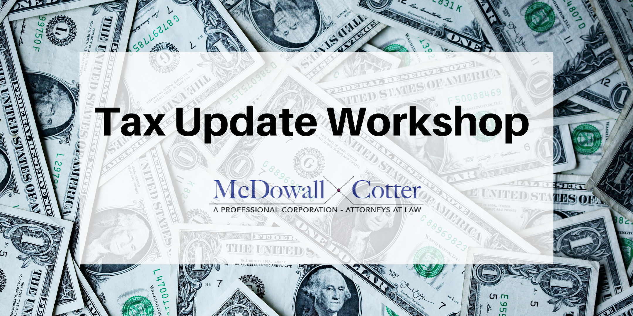 Tax Update Workshop