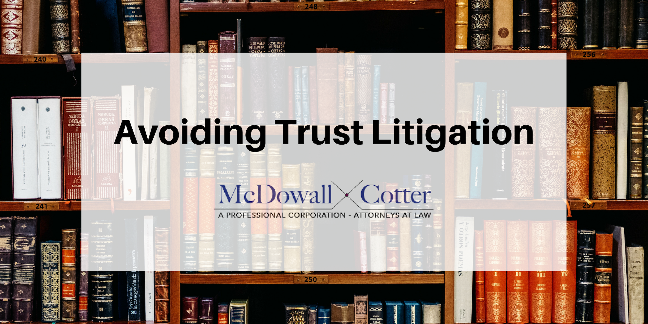 Trust Litigation